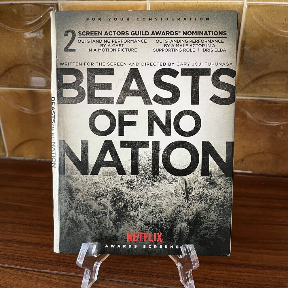 Beasts of No Nation DVD 2015 Netflix FYC SAG Awards Screener Sealed